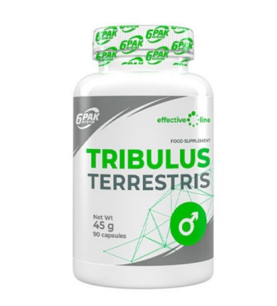 6PAK Tribulus Terrestris 210 mg - 90 kapsułek