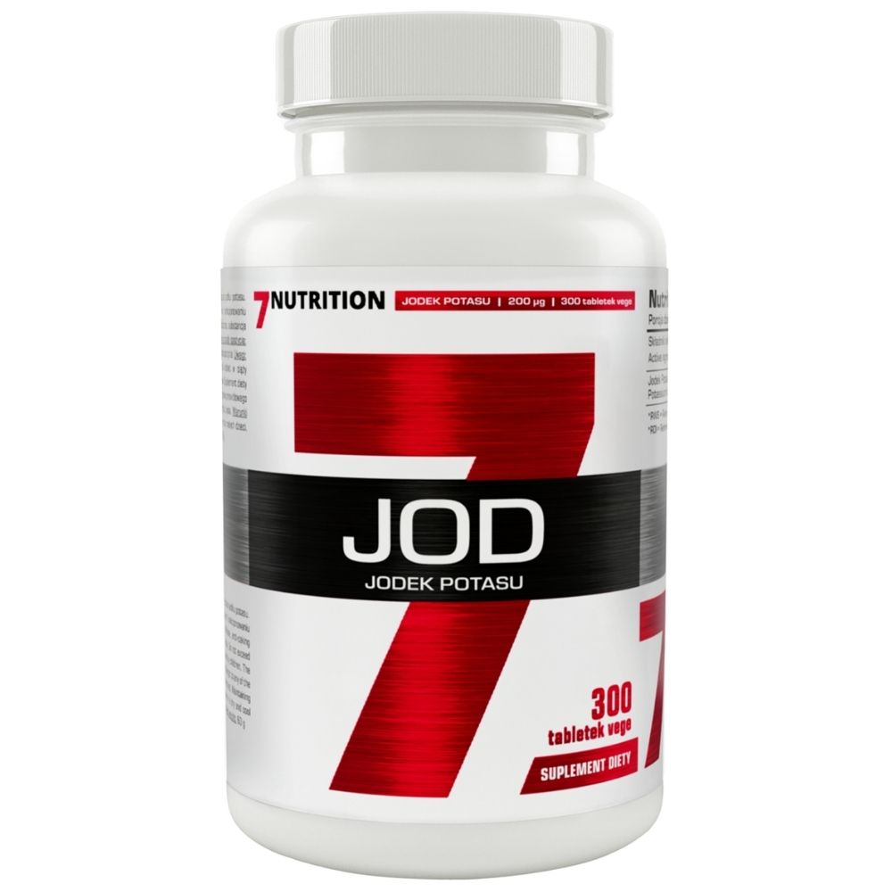 7Nutrition Jod, Jodek potasu 200 mcg - 300 tabletek