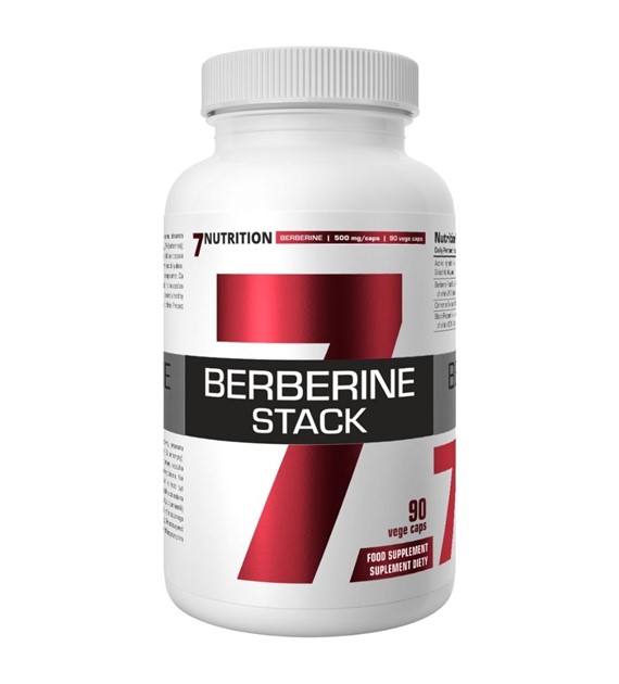 7Nutrition Berberine Stack, Berberyna - 90 kapsułek