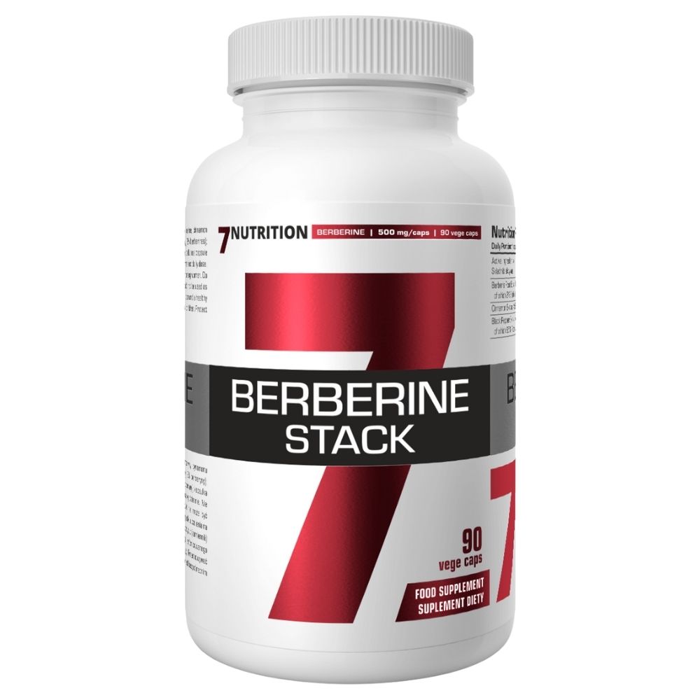 7Nutrition Berberine Stack, Berberyna - 90 kapsułek