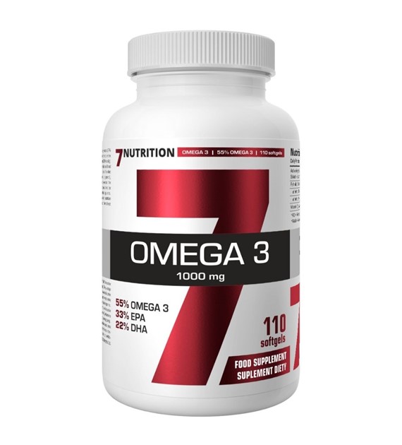 7Nutrition Omega 3 1000 mg - 110 kapsułek