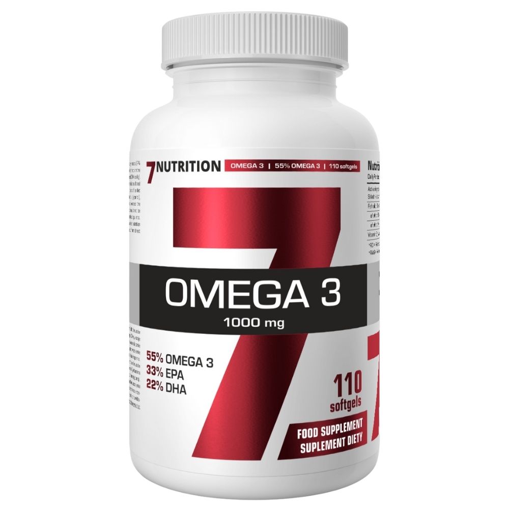 7Nutrition Omega 3 1000 mg - 110 kapsułek