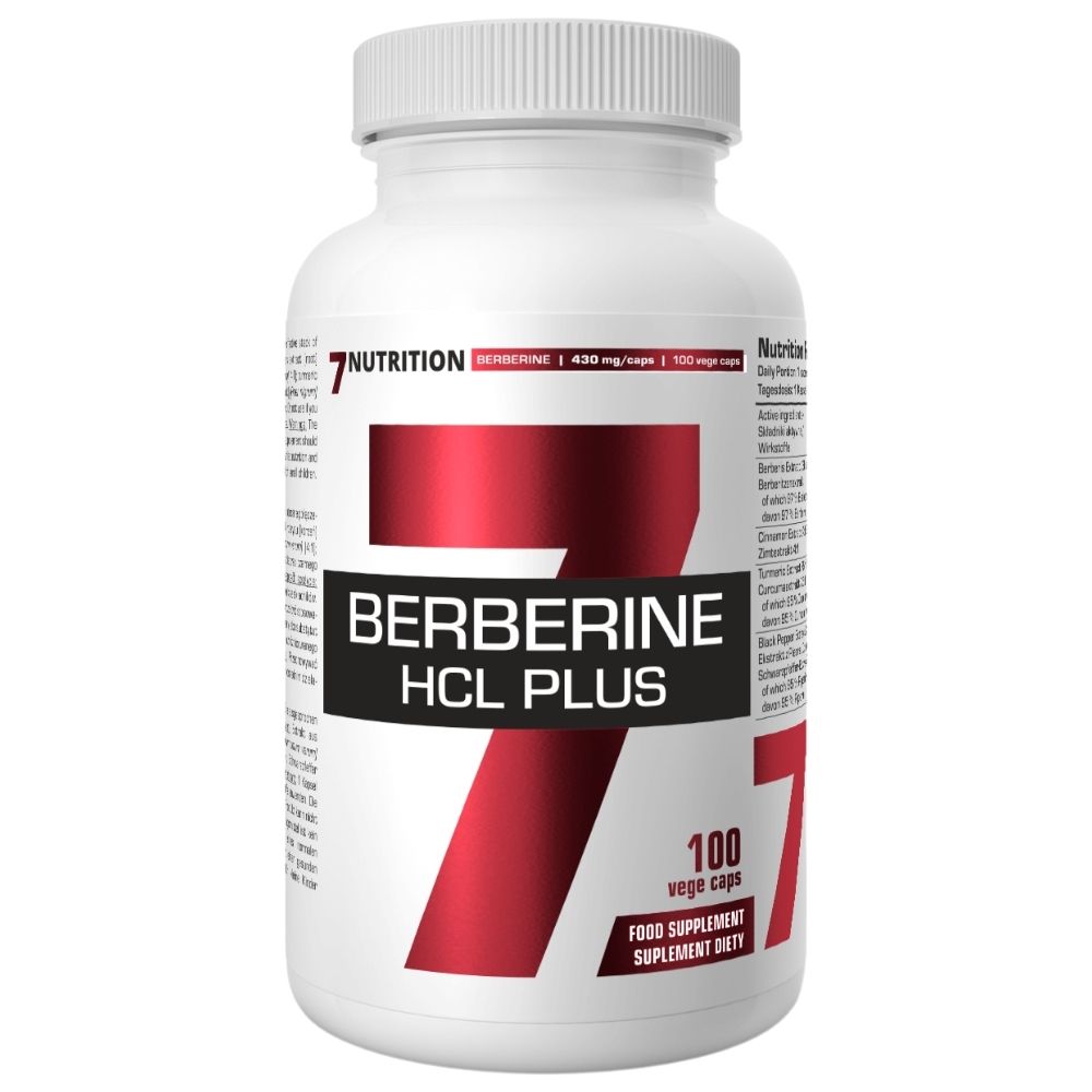 7Nutrition Berberyna HCl Plus - 100 kapsułek