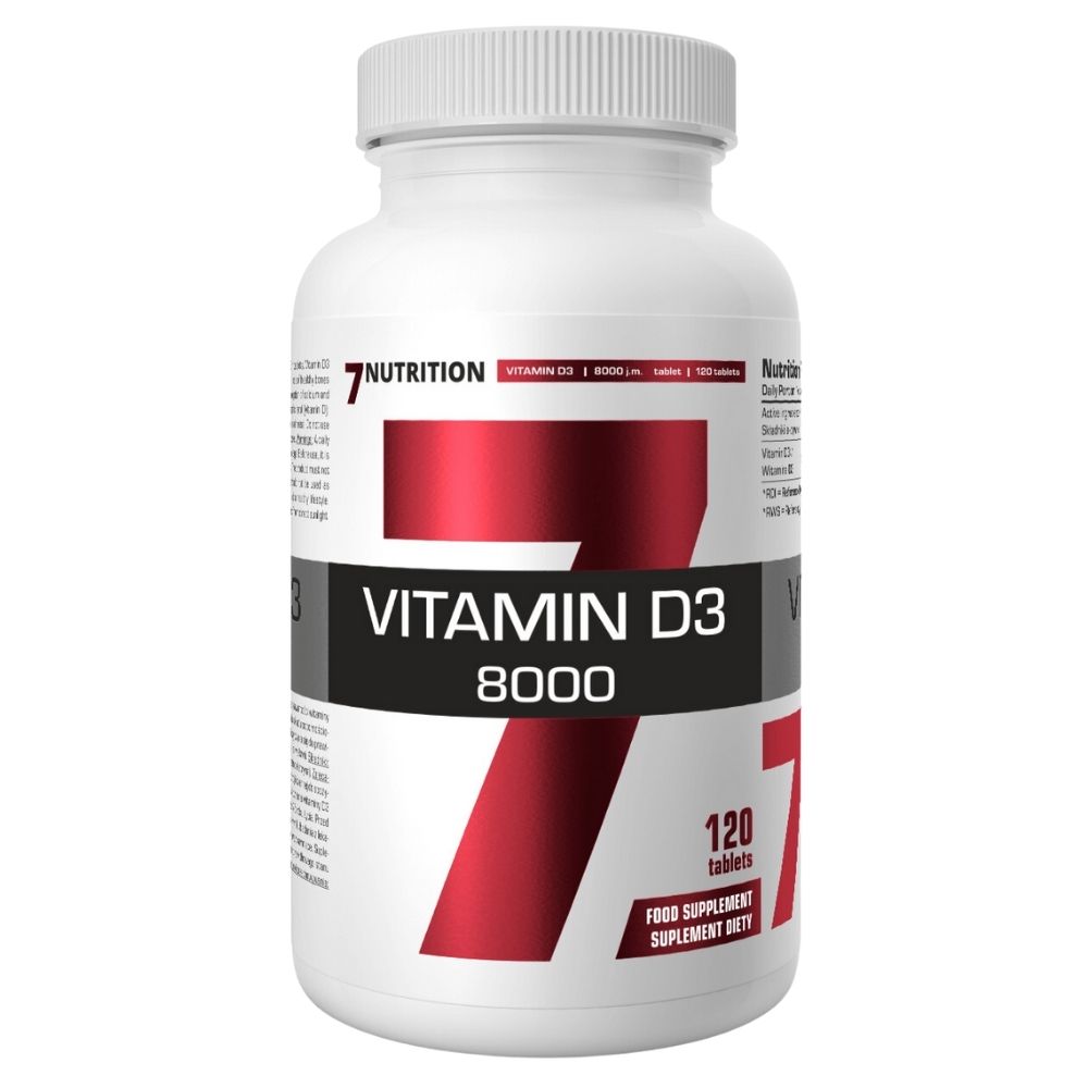 7Nutrition Witamina D3 8000 - 120 tabletek