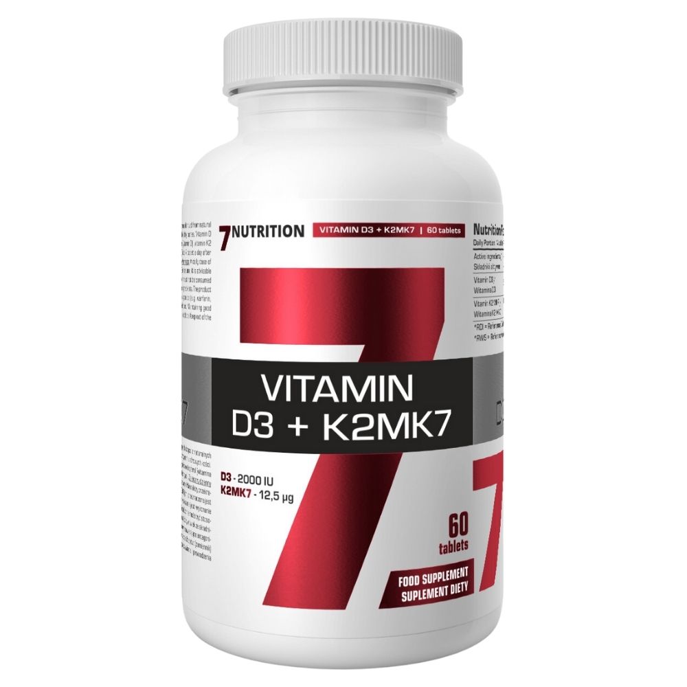 7Nutrition Witamina D3 + K2 MK7 - 60 tabletek