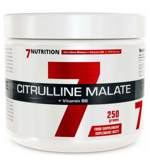 7Nutrition Jabłczan cytruliny + Witamina B6 - 250 g