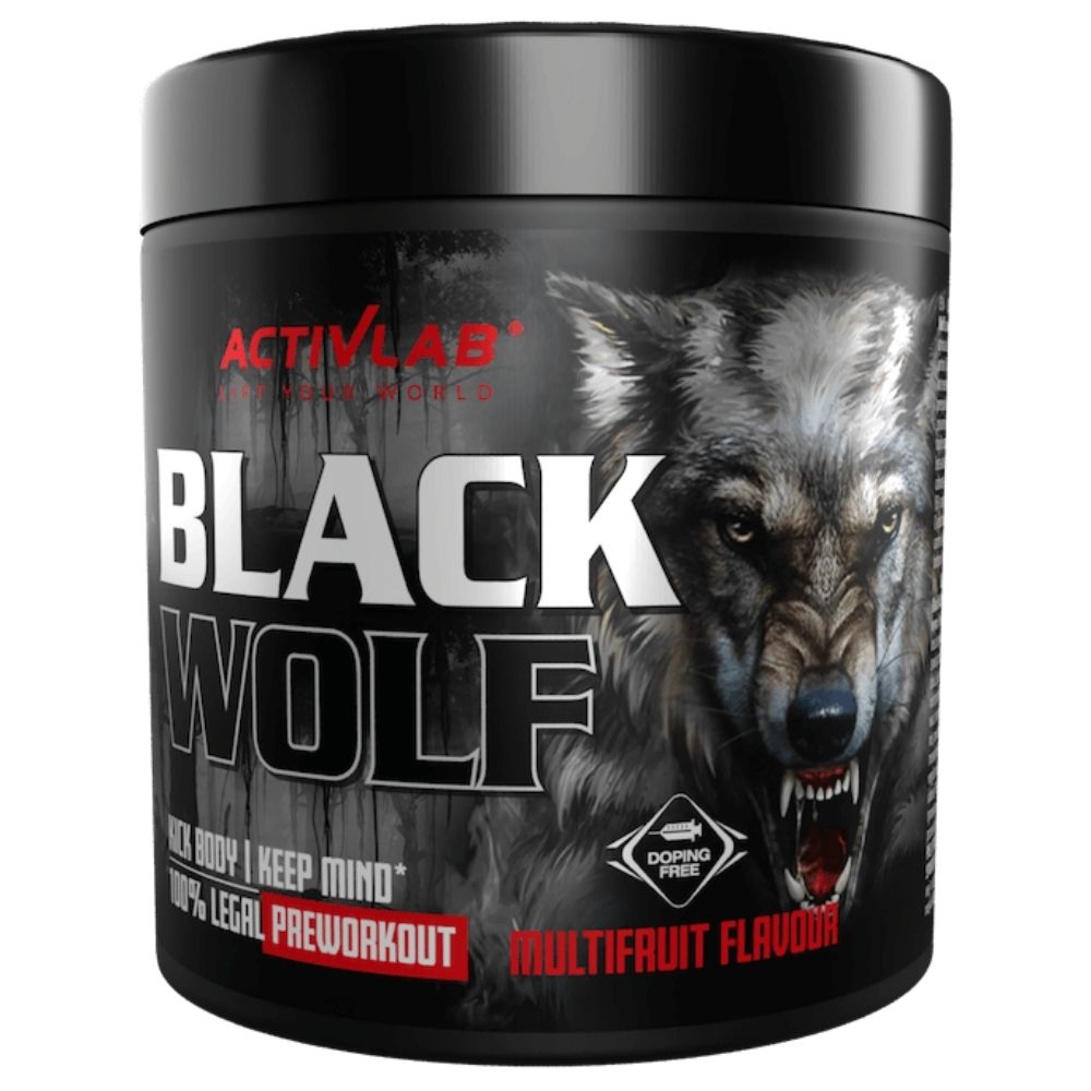 Activlab Black Wolf Przedtreningówka, wieloowocowy - 300 g