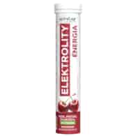 Activlab Pharma Elektrolity Energia z kofeiną, wiśnia - 20 tabletek musujących