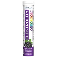 Activlab Pharma Elektrolity Odporność, czarna porzeczka - 20 tabletek musujących