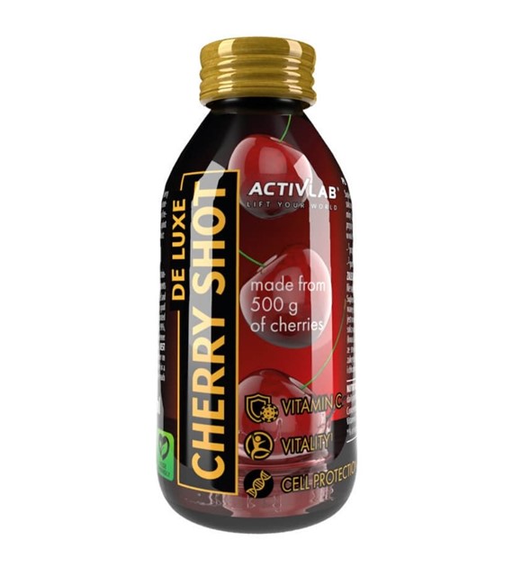 Activlab De Luxe Cherry Shot, Sok z gorzkiej wiśni - 80 ml