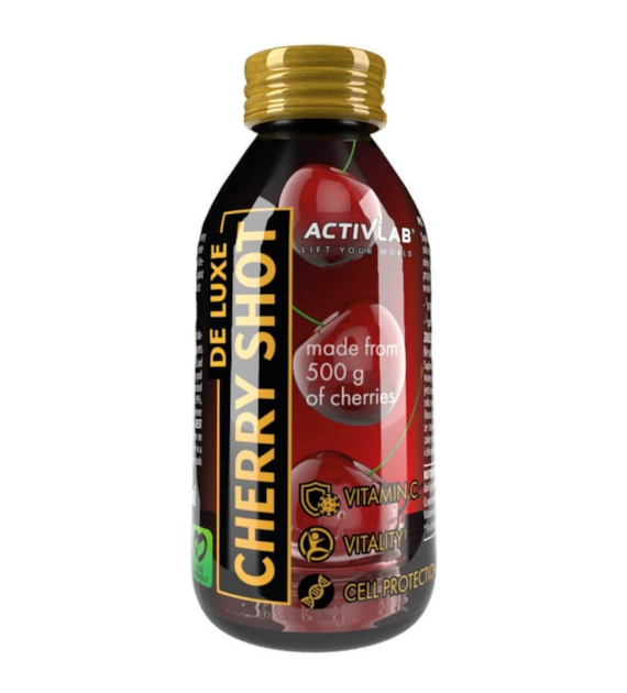 Activlab De Luxe Cherry Shot, Sok z gorzkiej wiśni - 80 ml
