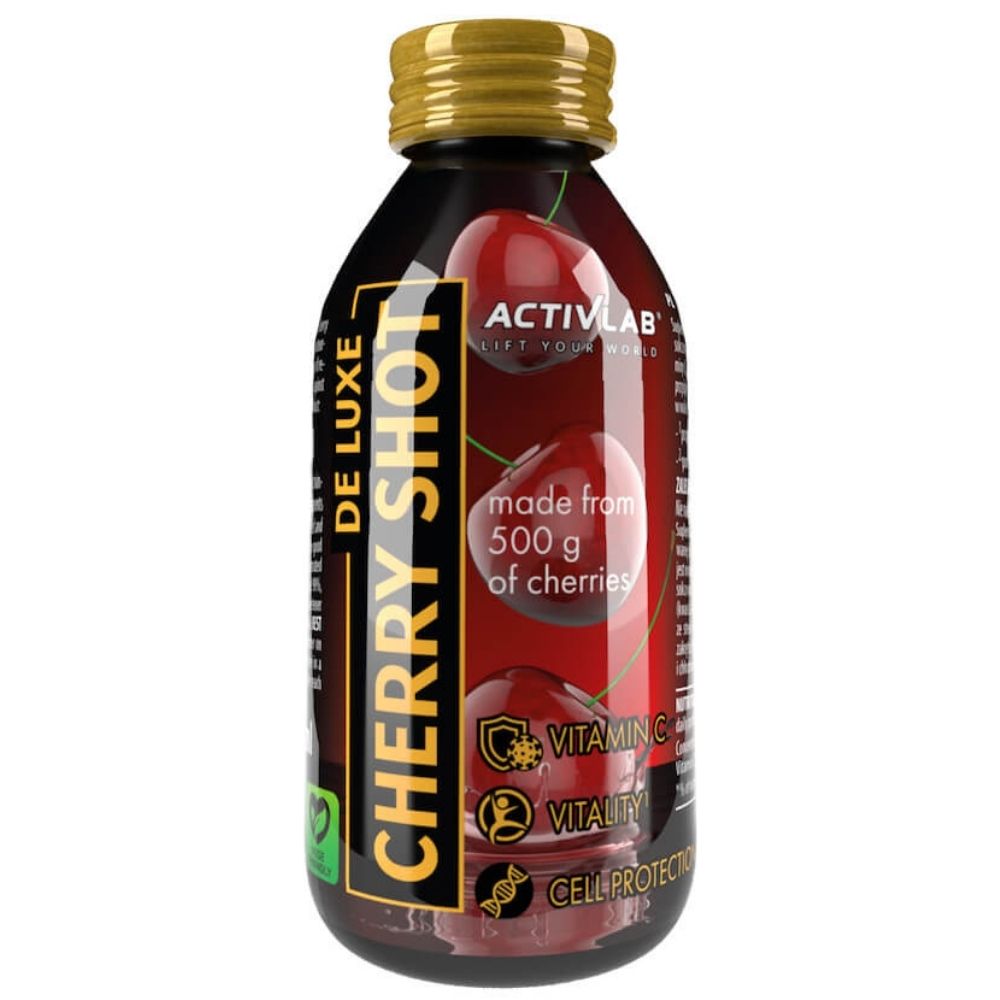 Activlab De Luxe Cherry Shot, Sok z gorzkiej wiśni - 80 ml