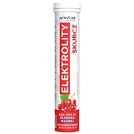Activlab Pharma Elektrolity Skurcz, czerwona porzeczka - 20 tabletek musujących
