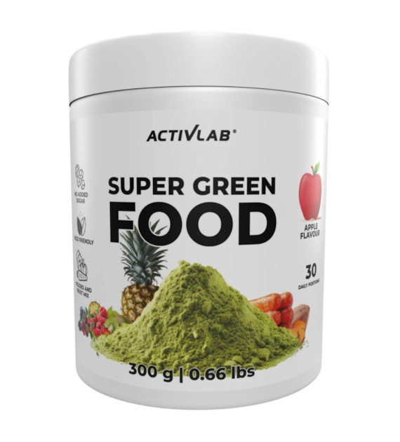 Activlab Super Green Food, jabłko - 300 g