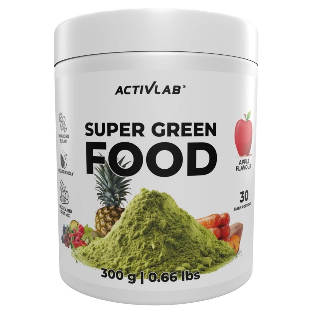 Activlab Super Green Food, jabłko - 300 g