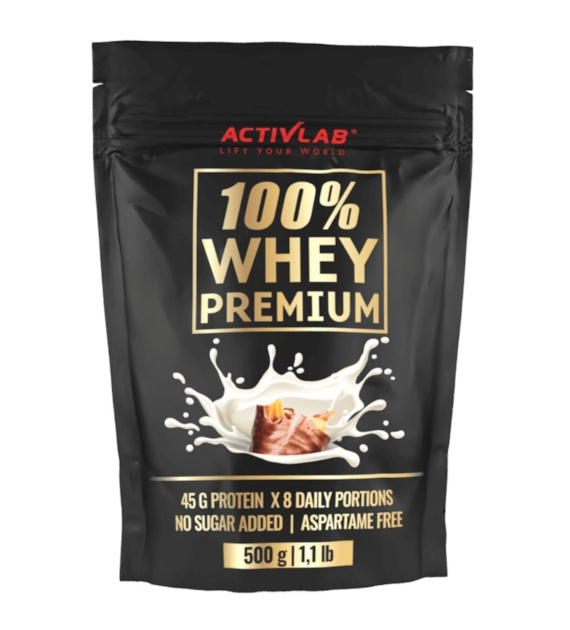 Activlab 100% Whey Premium Odżywka białkowa, karmel z czekoladą - 500 g