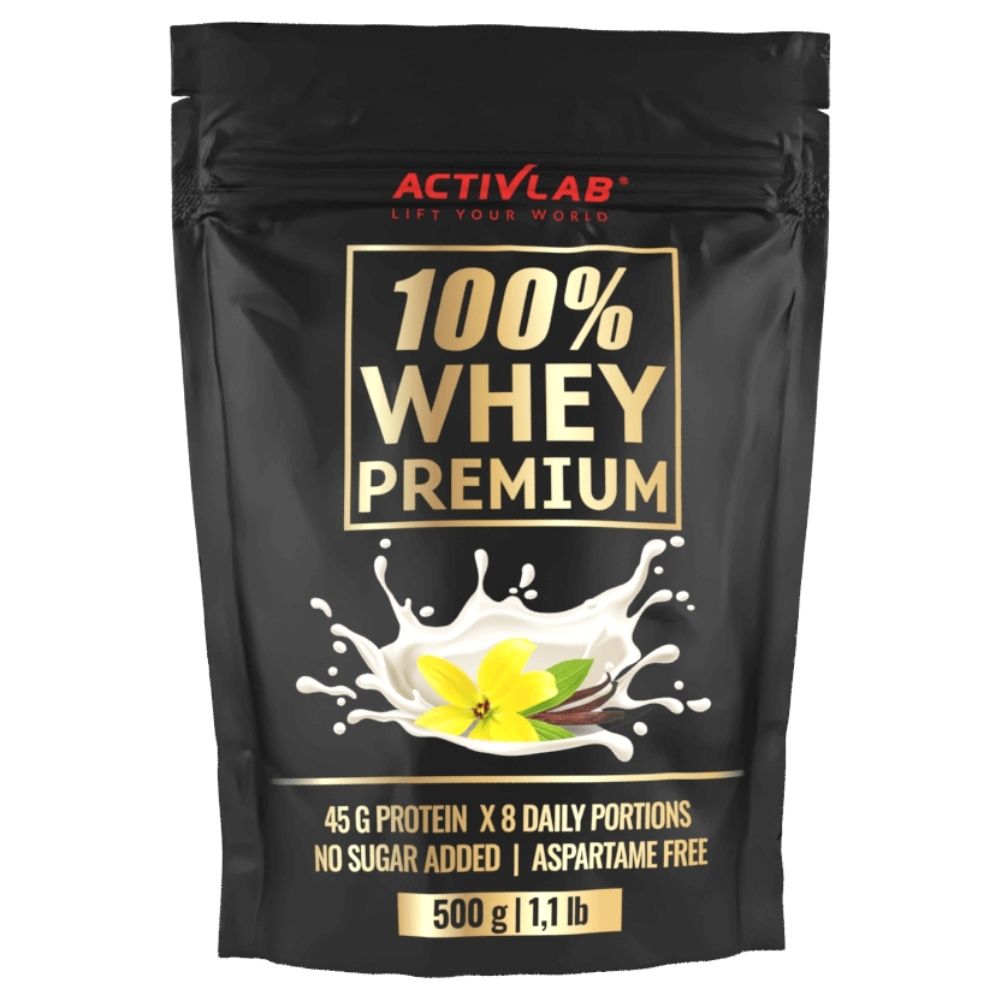 Activlab 100% Whey Premium Odżywka białkowa, wanilia - 500 g