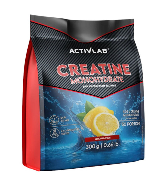 Olimp Creatine Monohydrate, cytryna - 300 g