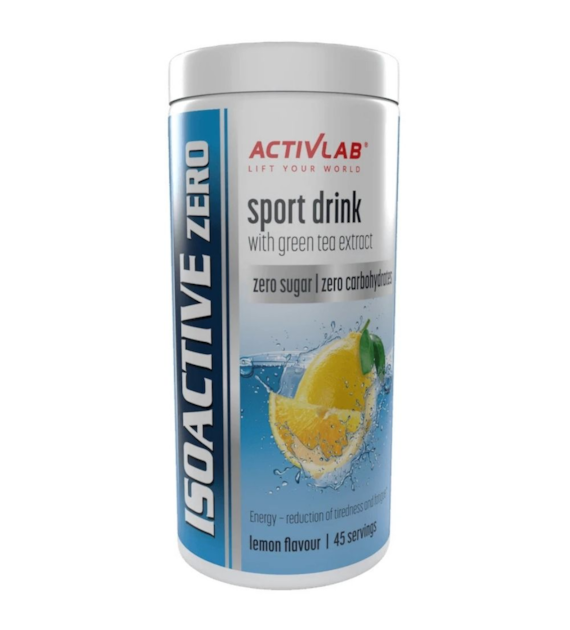 Activlab Isoactive Zero, cytryna - 225 g
