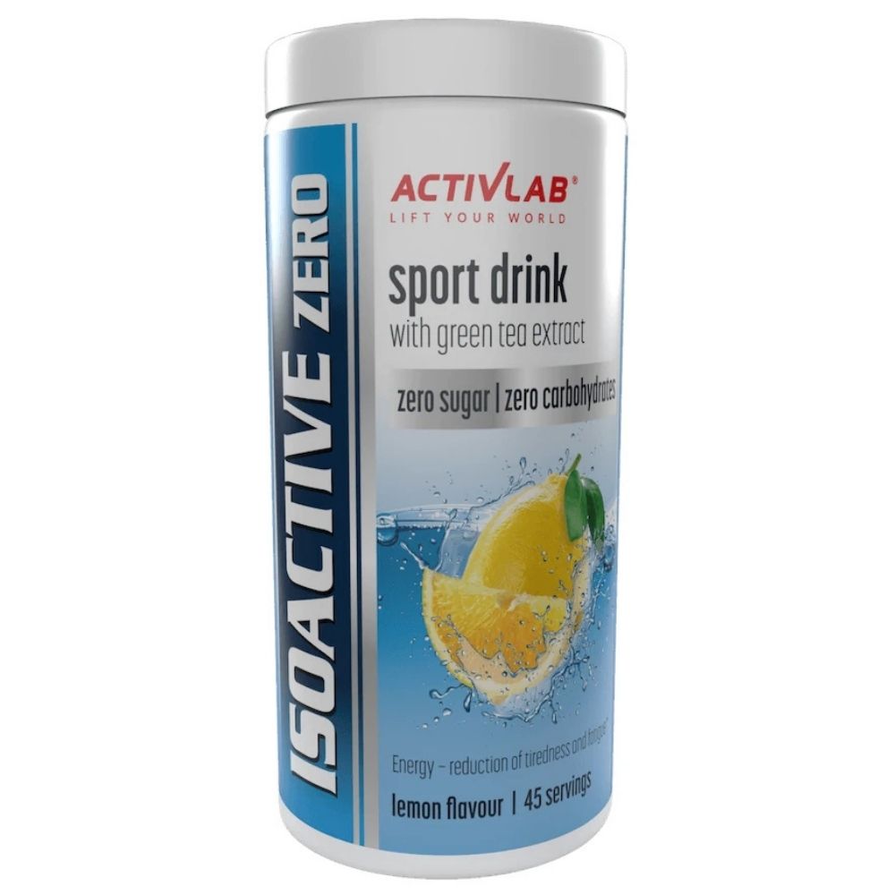 Activlab Isoactive Zero, cytryna - 225 g