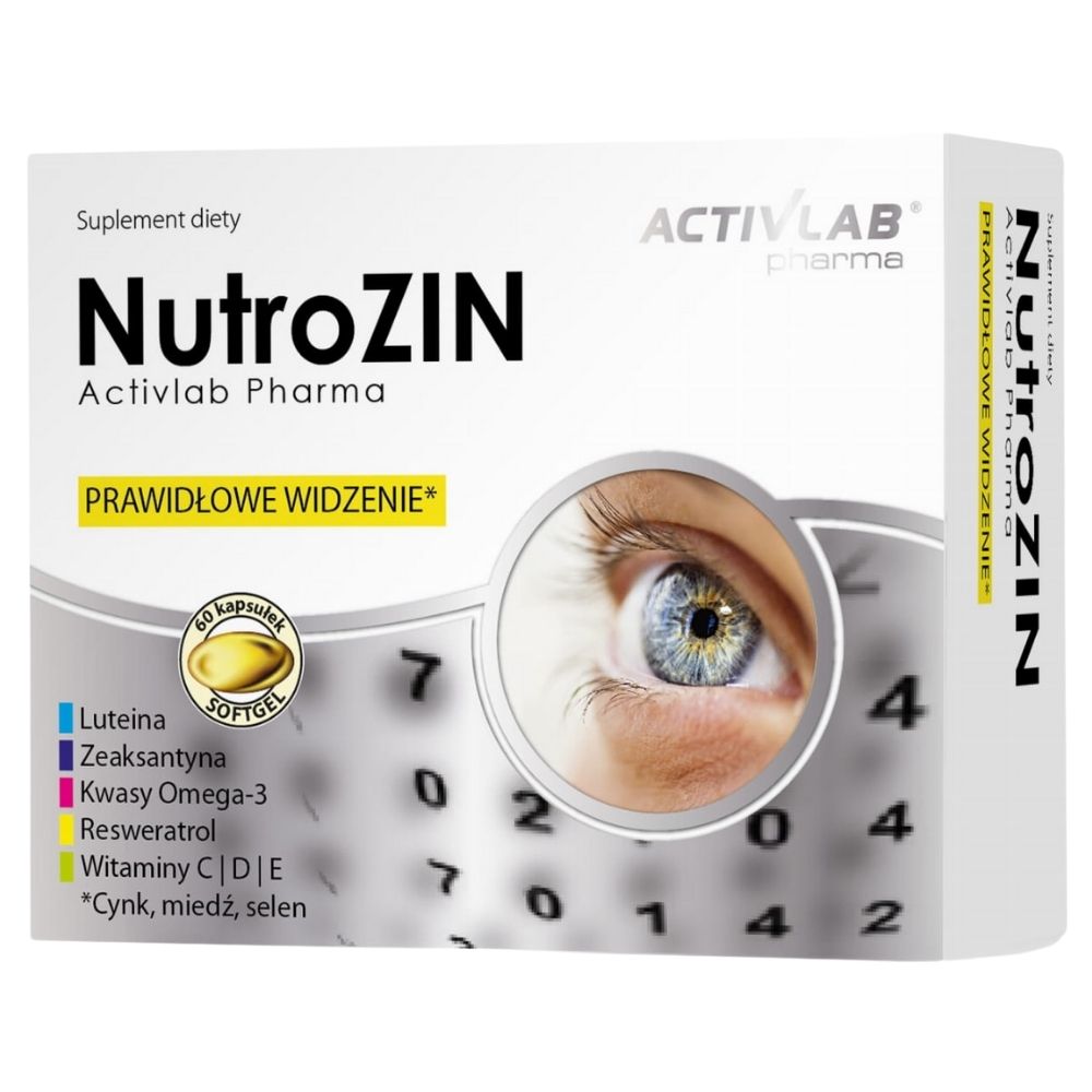 Activlab Pharma NutroZin - 60 kapsułek