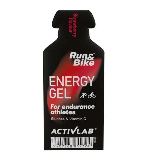 Activlab Run&Bike Żel energetyczny, truskawka - 40 g