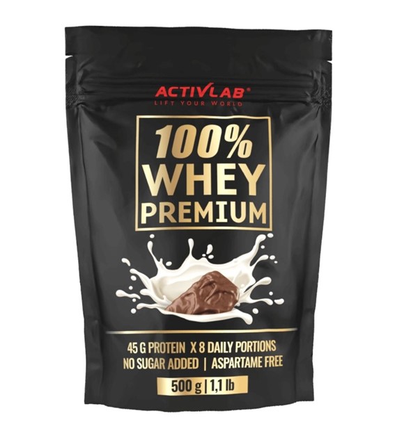 Activlab 100% Whey Premium Odżywka białkowa, baton mleczny - 500 g