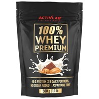 Activlab 100% Whey Premium Odżywka białkowa, masło orzechowe z czekoladą - 500 g