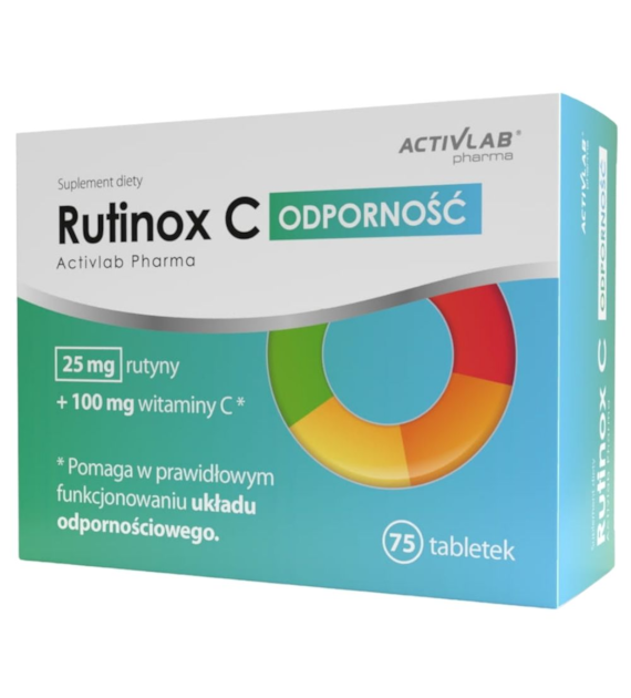 Activlab Pharma Rutinox C Odporność - 75 tabletek