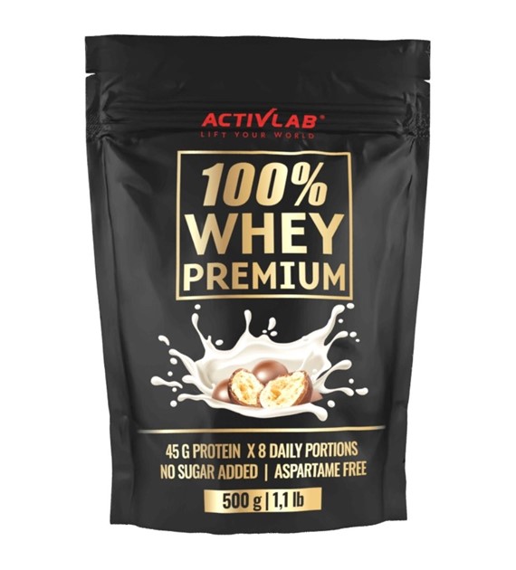 Activlab 100% Whey Premium Odżywka białkowa, ciasteczko z mleczną czekoladą - 500 g
