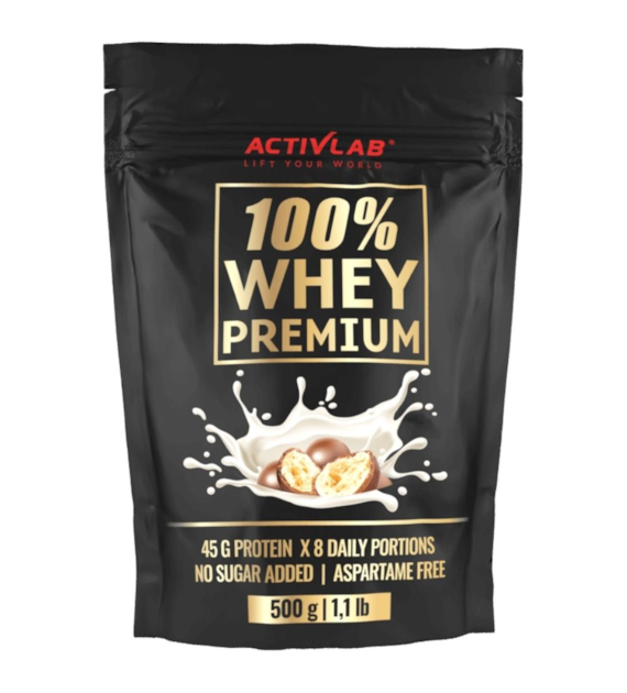 Activlab 100% Whey Premium Odżywka białkowa, ciasteczko z mleczną czekoladą - 500 g