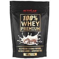 Activlab 100% Whey Premium Odżywka białkowa, kokos z czekoladą - 500 g