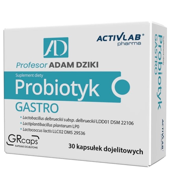 Activlab Pharma Probiotyk Gastro - 30 kapsułek