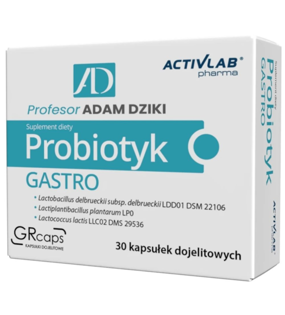 Activlab Pharma Probiotyk Gastro - 30 kapsułek