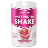 Activlab Whey Protein Shake, truskawkowy koktajl mleczny - 350 g