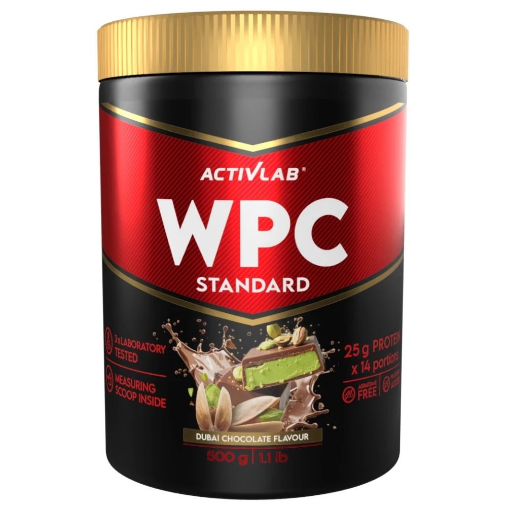 Activlab WPC Standard Koncentrat białka serwatkowego, dubajska czekolada - 500 g