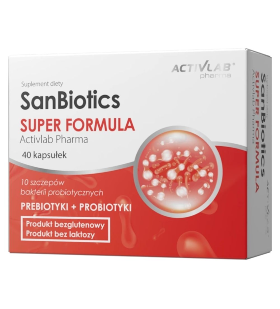 Activlab SanBiotics Super Formula - 40 kapsułek
