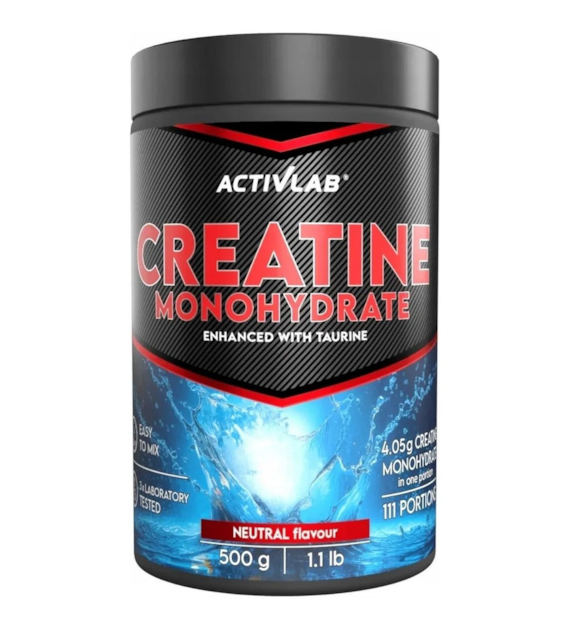 Activlab Creatine Monohydrate, naturalny - 500 g