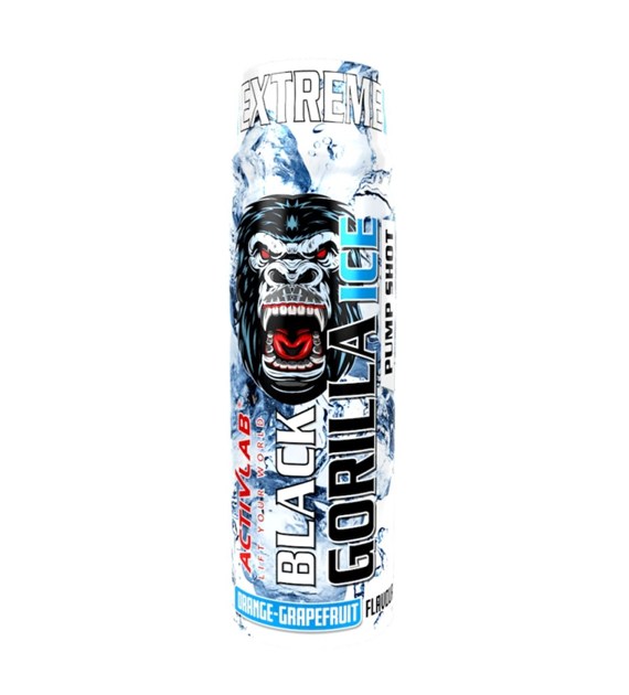 Activlab Black Gorilla Ice Shot Orange-Grapefruit Shot przedtreningowy - 80 ml