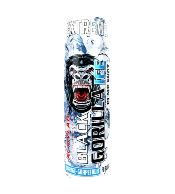 Activlab Black Gorilla Ice Shot Orange-Grapefruit Shot przedtreningowy - 80 ml