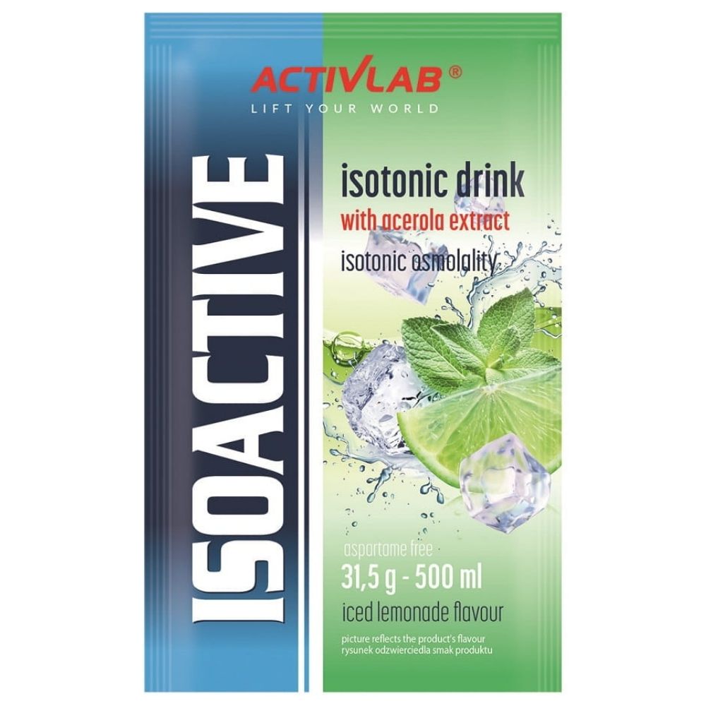 Activlab Isoactive Izotonik funkcjonalny z acerolą, mrożona lemoniada - 31,5 g