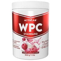 Activlab WPC Standard Koncentrat białka serwatkowego, pianka malinowa - 500 g