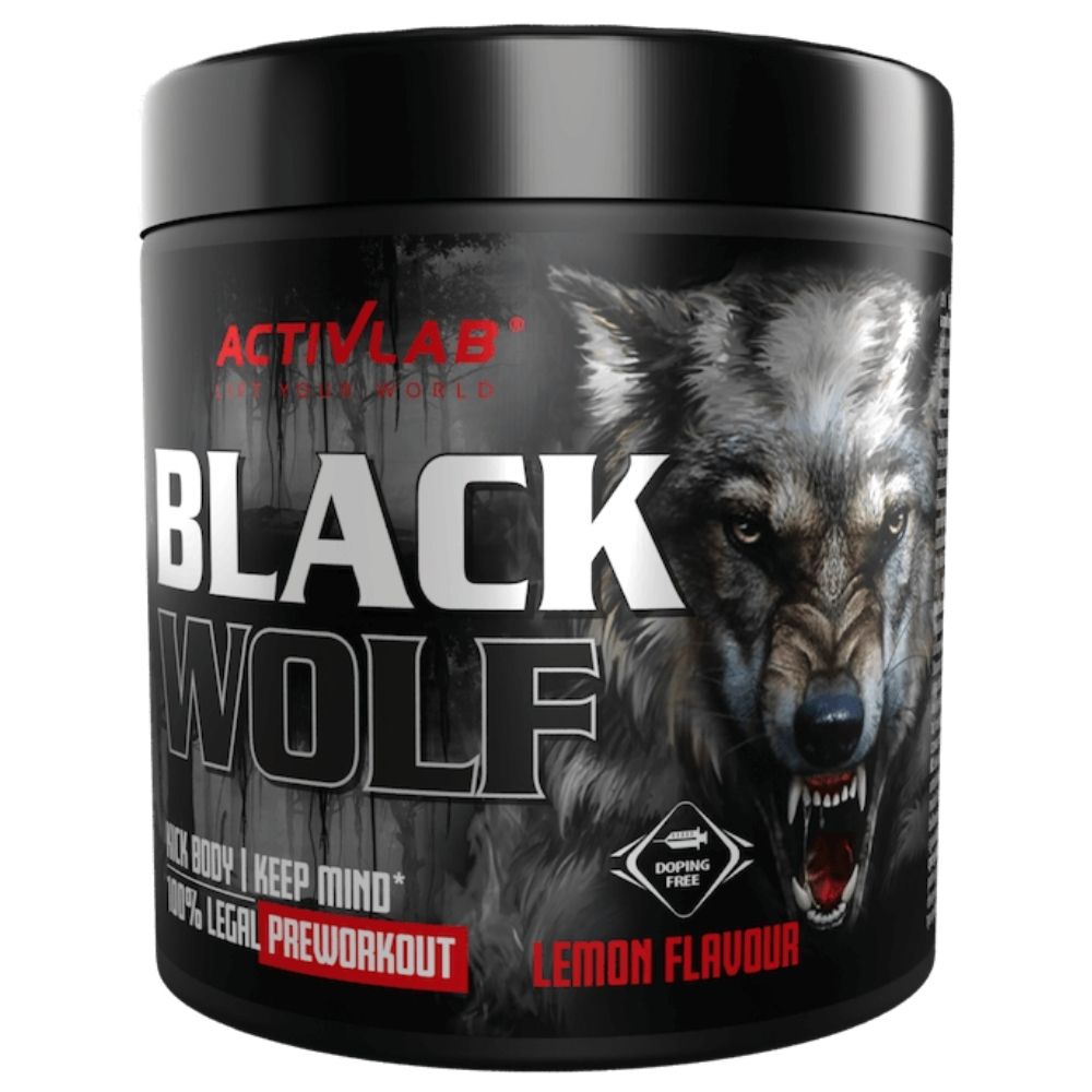 Activlab Black Wolf Przedtreningówka, cytrynowy - 300 g