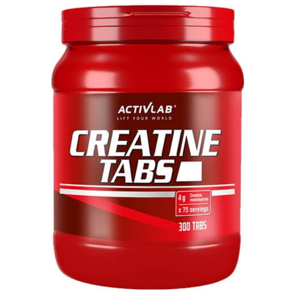 Activlab Creatine Tabs (monohydrat kreatyny) - 300 tabletek