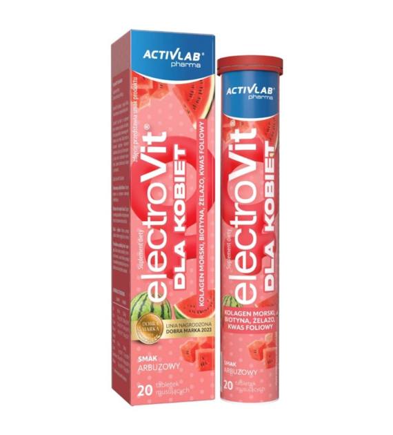 Activlab Pharma ElectroVit dla kobiet, arbuz - 20 tabletek musujących