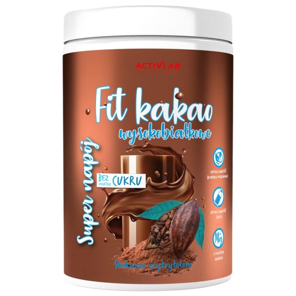 Activlab Super napój Fit Kakao wysokobiałkowe z magnezem - 500 g