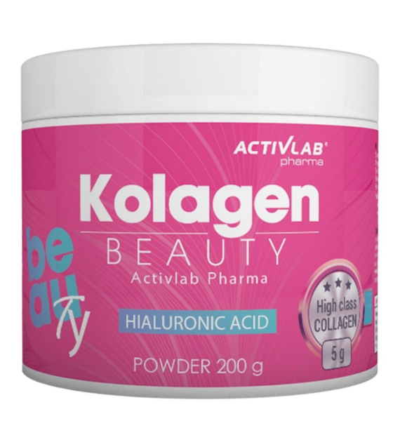 Activlab Pharma Kolagen Beauty, malina-truskawka - 200 g