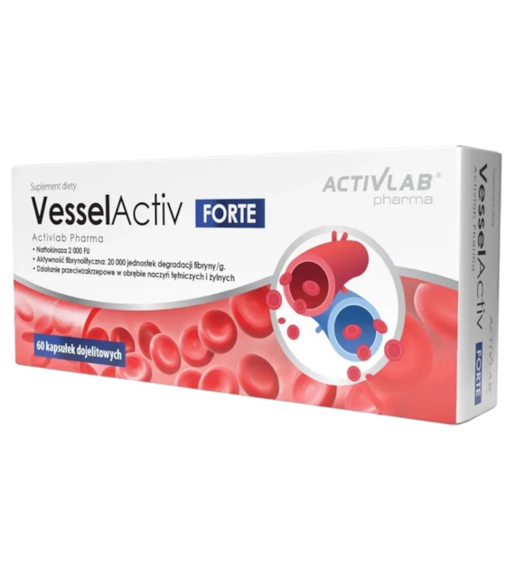 Activlab Pharma VesselActiv Forte - 60 kapsułek