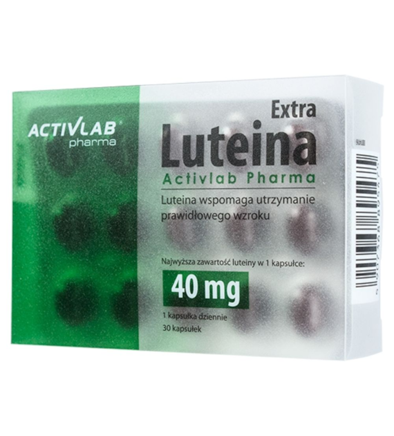Activlab Pharma Luteina Extra 40 mg - 30 kapsułek