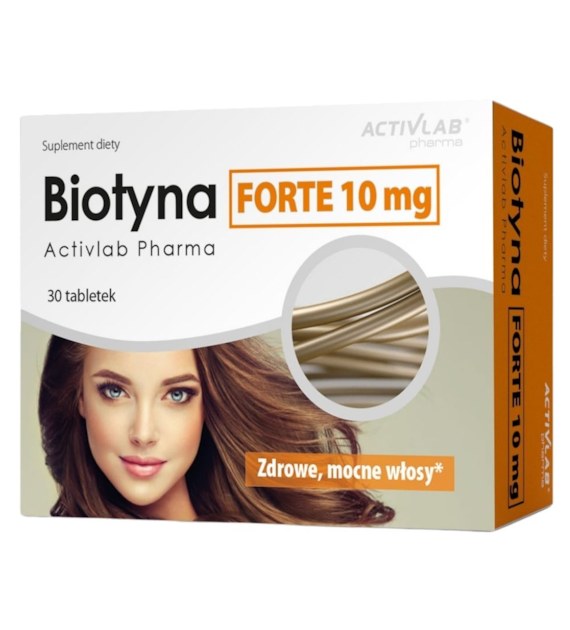 Activlab Pharma Biotyna Forte 10 mg - 30 tabletek